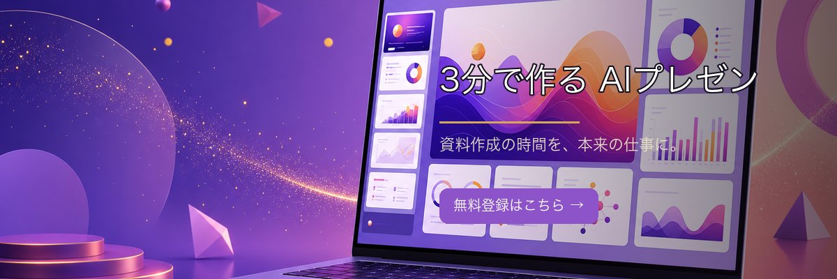 MiriCanvas - 3分で完成するAIプレゼン 無料で始められる