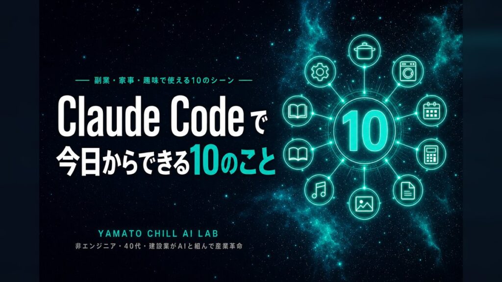 Claude Codeで今日からできる10のことのアイキャッチ