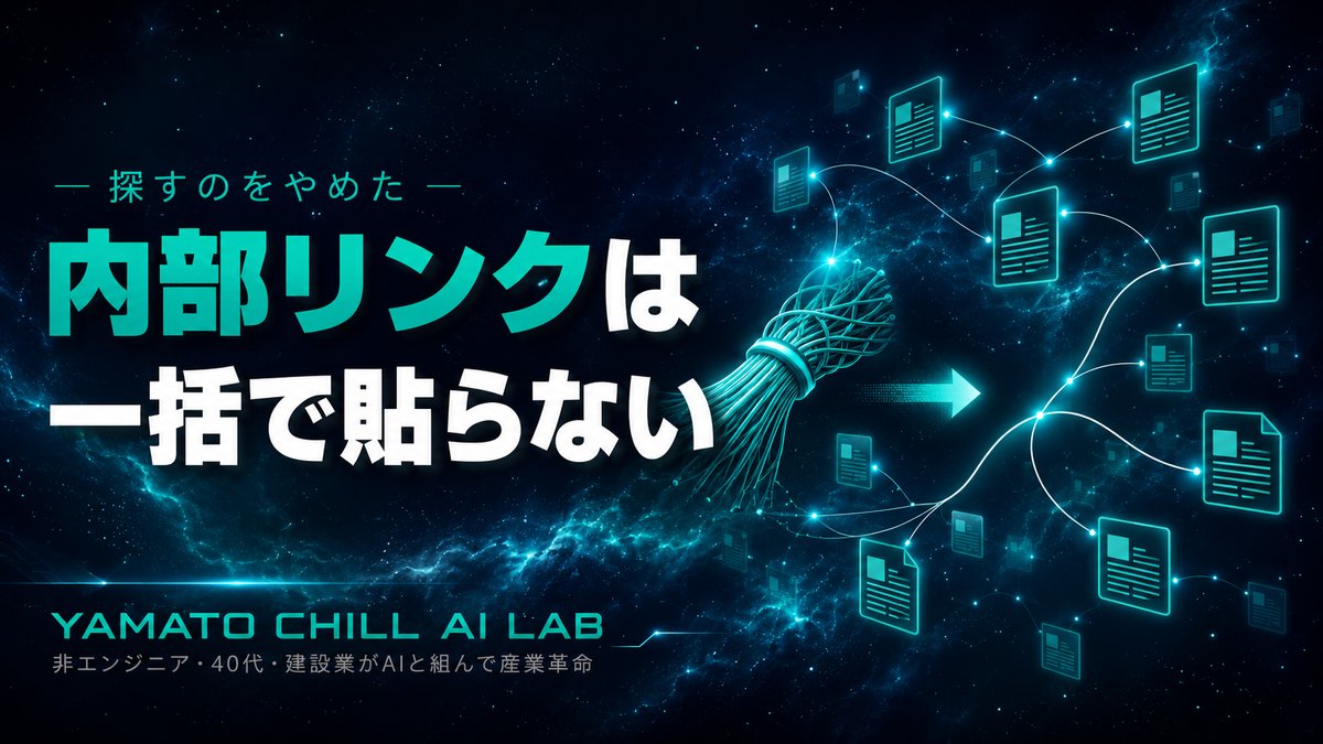 記事どうしを1本ずつ線でつないでいくイメージ