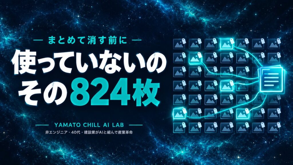 同じ荷札が下がっていても一部は記事につながっていて使用中であることを示すイメージ
