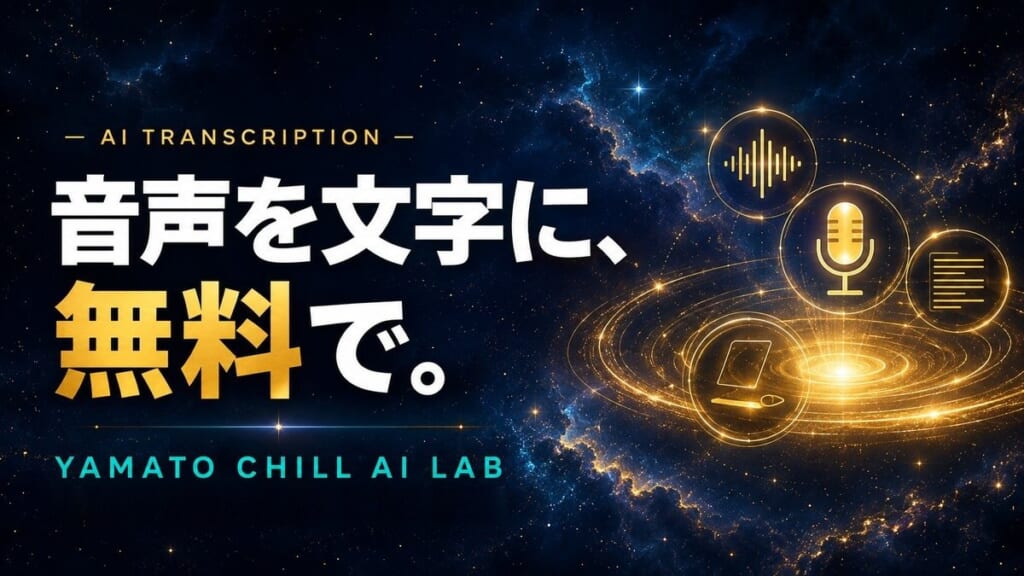 音声を無料で文字にするAI文字起こしのアイキャッチ画像