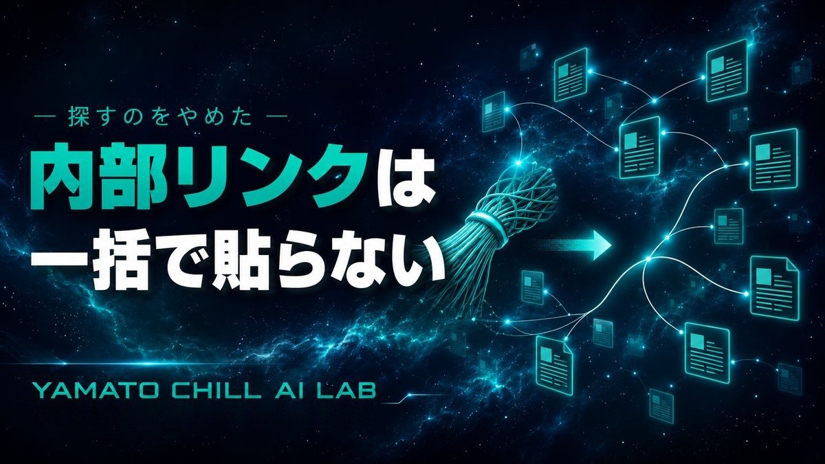 記事どうしを1本ずつ線でつないでいくイメージ